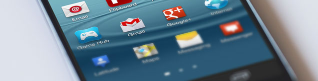 Closeup of free samsung mockup